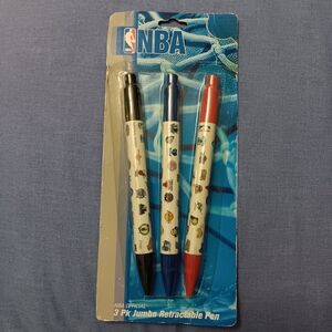 NBA Jumbo Retractable Pen Set